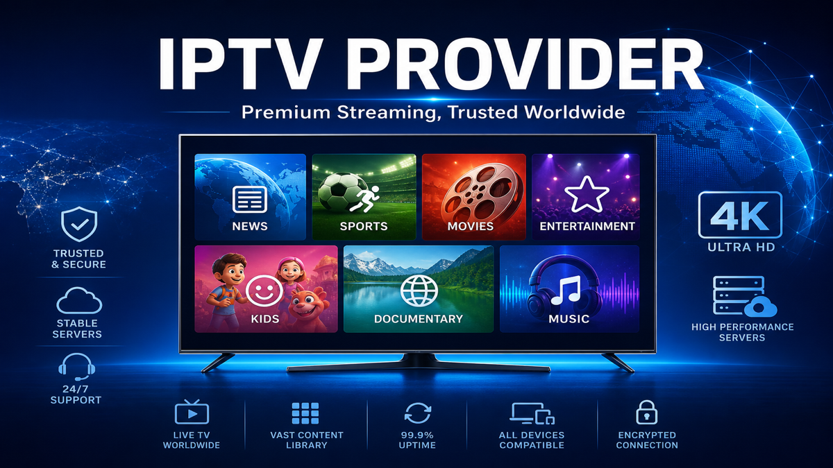 IPTV provider IPTV5 – premium live TV and on-demand streaming service trusted worldwide